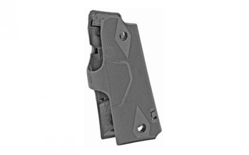 Crimson Trace Corporation Hi-Brite LaserGrip, Fits 1911 Government/Commander, Black, Front Activated LG-401