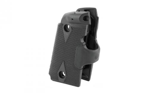 Crimson Trace Corporation Hi-Brite Laser Grip, Fits Kimber Micro 9, Rubber Wraparound, Black Finish, User Installed LG-409