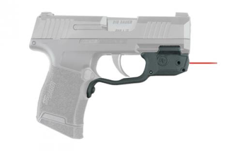 Crimson Trace Corporation Laserguard, Fits Sig Sauer P365, Front Activated, Red Laser, Black Finish LG-422