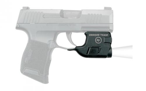 Crimson Trace Corporation Lightguard, 110 Lumen LED White Light, Dual Side Activation, Fits Sig P365, Black LTG-772