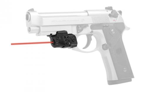 LaserMax Lightning Rail Mounted Laser, GripSense Technology, Fits Firearm with at Least 1" Rail, Black Finish, Red Laser GS-LTN-R