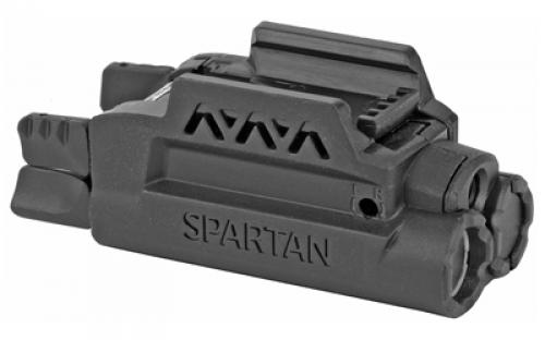 LaserMax Spartan, Green Laser/Light Combo, Fits Picatinny, Black Finish, Adjustable Fit, with Battery SPS-C-G