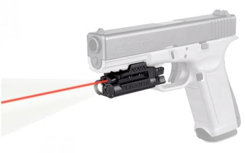 LaserMax Spartan, Red Laser/Light Combo, Fits Picatinny, Black Finish, Adjustable Fit, with Battery SPS-C-R