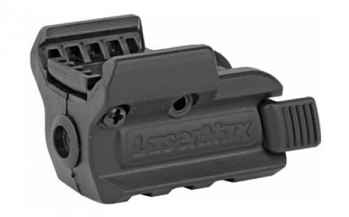 LaserMax Spartan, Green Laser, Fits Picatinny, Black Finish, Adjustable Fit, with Battery SPS-G