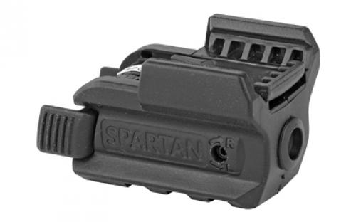 LaserMax Spartan, Green Laser, Fits Picatinny, Black Finish, Adjustable Fit, with Battery SPS-G