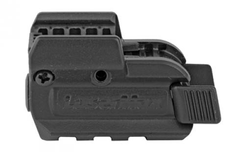 LaserMax Spartan, Green Laser, Fits Picatinny, Black Finish, Adjustable Fit, with Battery SPS-G