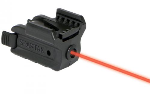 LaserMax Spartan, Red Laser, Fits Picatinny, Black Finish, Adjustable Fit, with Battery SPS-R