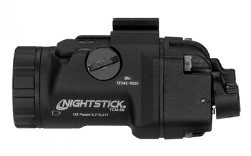 Nightstick TCM-5B, Tactical Weapon-Mounted Light, Fits Glock G43X MOS, Glock G48 MOS, Shadow Systems CR920, H&K HK45C & Hellcat, 650 Lumens, 2 Hour Run Time, IP-X7 Waterproof, Matte Finish, Black TCM-5B