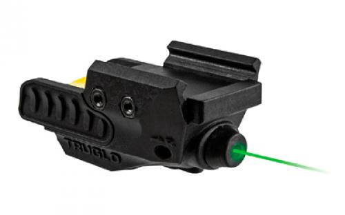 Truglo Sight-Line, Laser Sight, Matte Finish, Black, Green Laser, Fits Most Pistol Rails - Fits Picatinny/ Weaver-style and Many Other Pistol Rails TG-TG7620G