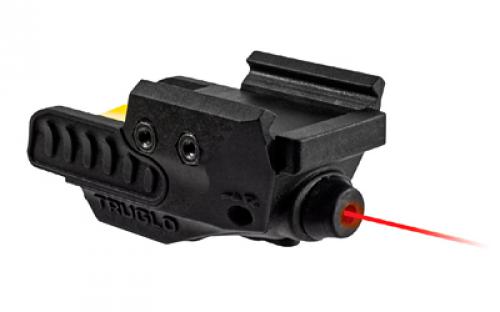 Truglo Sight-Line, Laser Sight, Matte Finish, Black, Red Laser, Fits Most Pistol Rails - Fits Picatinny/Weaver-style and Other Pistol Rails TG-TG7620R