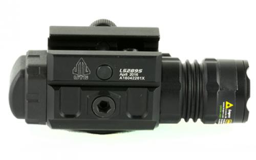 Leapers, Inc. - UTG Bull Dot, Laser, Compact, Fits Picatinny/Weaver, Black Finish, Instant Target Aiming Green Laser SCP-LS289S