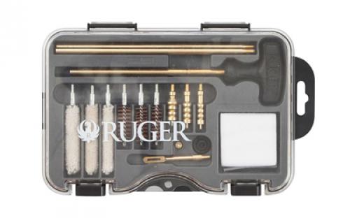 Allen Ruger Universal Handgun Cleaning Kit, 18 Piece, 380ACP to .45ACP, Molded Case 27836