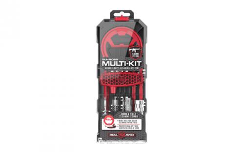 Real Avid Gun Boss, Multi-Kit, Home and Field Double Duty Professional Gun Cleaning, Fits .223/5.56MM Cal AVGBMK223