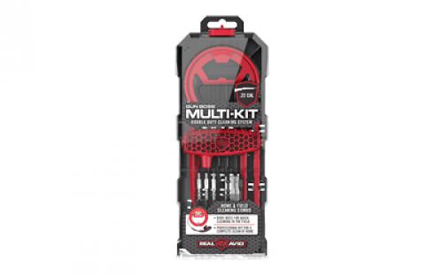 Real Avid Gun Boss, Multi-Kit, Home and Field Double Duty Professional Gun Cleaning, Fits .22 Cal Rifle AVGBMK22