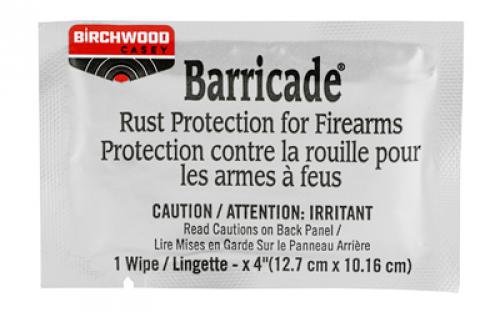 Birchwood Casey Barricade Rust Protection Take-Along Wipes, 25 Wipes BC-33025