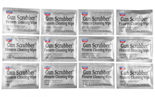 Birchwood Casey Gun Scrubber Wipes, 12 Wipes BC-33312