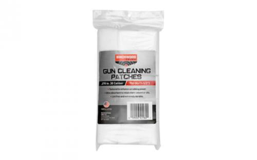 Birchwood Casey Cleaning Patches, 1 1/2, .270-.30 Caliber, 750 Patches BC-41162