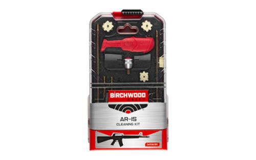 Birchwood Casey Cleaning Kit, Fits AR-15, 22 Piece Comprehensive Kit, Custom Handle BC-ARCLN-KIT