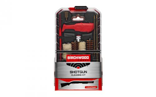 Birchwood Casey Universal Shotgun Cleaning Kit, 17 Pieces, Custom Handle BC-SHGCLN-KIT