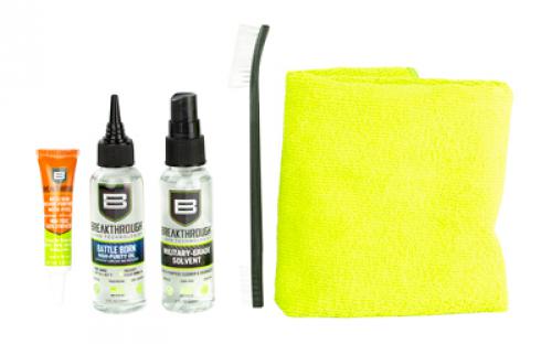 Breakthrough Clean Technologies Basic kit, Military-Grade Solvent & High Purity Oil, 2oz each BT-101