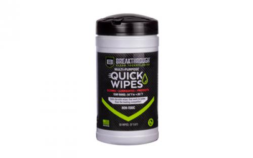 Breakthrough Clean Technologies Quick Wipes, Solvent, 50ct BT-CLP-QW-50