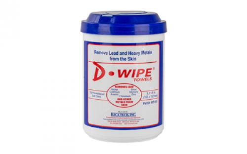 D-Lead Wipes, 150 Count, Disposable Wipes, 8/Pack, Pop Up Canister WT-150