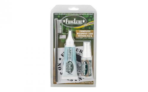 FrogLube Clamshell System Kit, with 1oz Solvent/ 1.5oz CLP Squeeze Tube/ Brush 15207