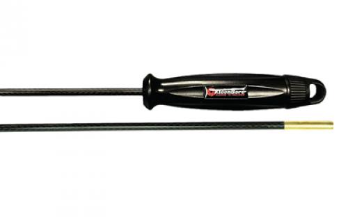 Kleen-Bore Carbon Fiber Cleaning Rod, .22-6.5MM, 26 Length, 1 Piece, Black Handle SCF-26-22-6.5