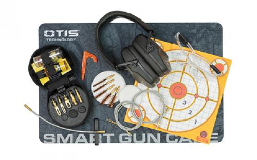 Otis Technology Bundle Kit, Includes Cleaning Kit, Ear Protection, Eye Protection and 10 Pack of Targets, Black FG-NSB-1