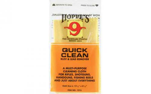 Hoppe's Quick Clean Rust & Lead Remover Cloth 1215