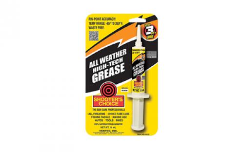 Shooter's Choice All Weather High-Tech Grease, Liquid, 10cc, Syringe SHF-G10CC