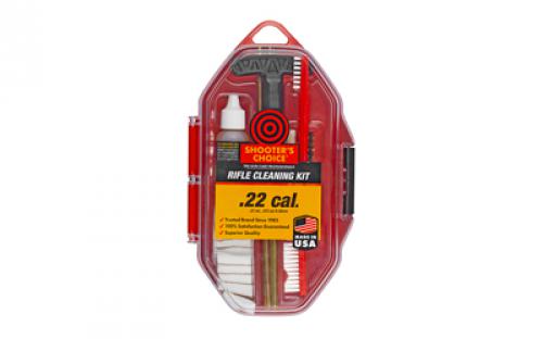 Shooter's Choice .22 Cal Rifle Gun Cleaning Kit SHF-SRS-22