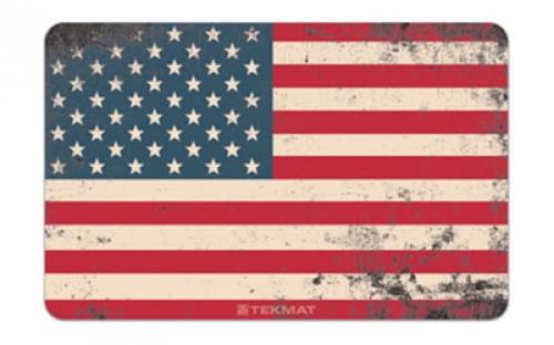 TekMat Cleaning Mat, Pistol Size, 11x17, Old Glory US Flag, Red/White/Blue TEK-R17-USFLAG-01