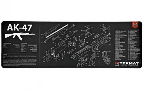 TekMat AK-47 Rifle Mat, 12x36, Black, Includes Small Microfiber TekTowel, Packed In Tube TEK-R36-AK47