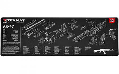 TekMat AK-47 Ultra Premium Gun Cleaning Mat, Includes Small Microfiber TekTowel, Packed In Tube TEK-R44-AK47