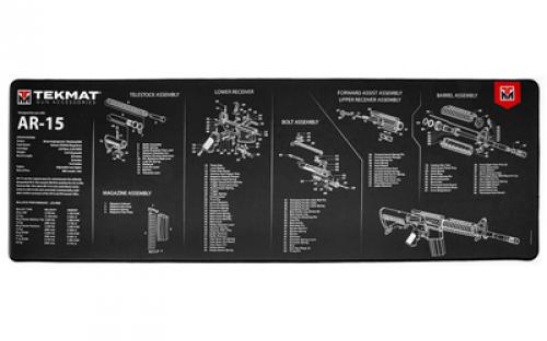 TekMat AR-15 Ultra Premium Gun Cleaning Mat, Includes Small Microfiber TekTowel, Packed In Tube TEK-R44-AR15