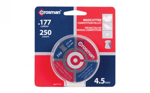 Crosman Wadcutter .177 Pellets, 250 Pellets 6177