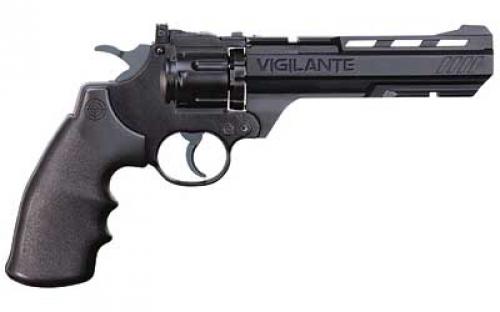 Crosman Vigilante, 177 Pellet, 5.9 Barrel, Black Finish, Synthetic Stock, Semi Automatic, CO2, 435 Feet Per Second CCP8B2