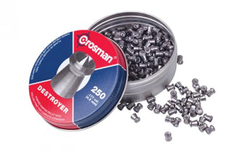 Crosman Destroyer, .177 Pellet, Pointed/Dished, 250 Per Tin DS177