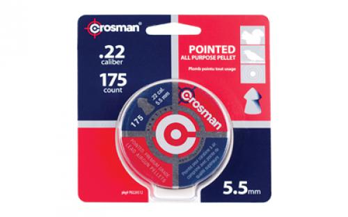 Crosman Pointed .22 Pellet, 175 Per Tin P022