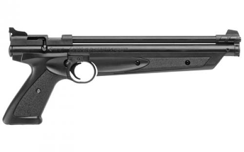 Crosman Variable Pump, Air Pistol, 22 Caliber, 460 Feet Per Second, 10.1 Barrel, Black, Synthetic Stock, Single Shot P1322