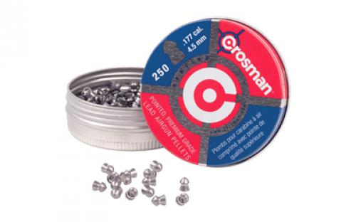 Crosman Pointed .177 Pellet, 250 Per Card P177