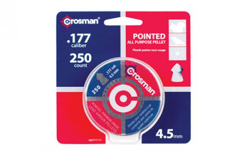 Crosman Pointed .177 Pellet, 250 Per Card P177