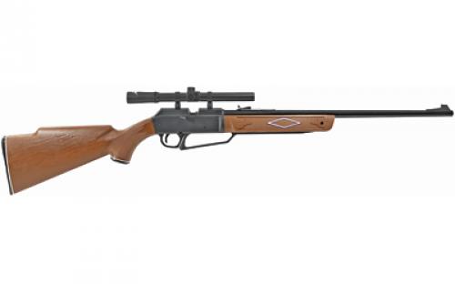 Daisy Powerline 880 w/ Scope, Air Rifle, 177 Pellet/BB, 800 Feet Per Second, 10.75 Barrel, Black Color, Synthetic Stock, Single Shot 992880-603