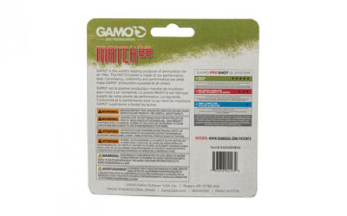 Gamo Gamo Match, Flat Nose, .22 Pellet, Tin, 250 Count 6320025B54