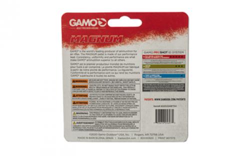 Gamo Gamo Magnum, Spire Point Double Ring, .177 Pellet, Pointed Nose, Tin, 250 Count 6320224BT54