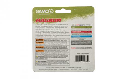 Gamo Gamo Magnum, Spire Point Double Ring, .22 Pellet,  Pointed Nose, Tin, 250 Count 6320225BL54