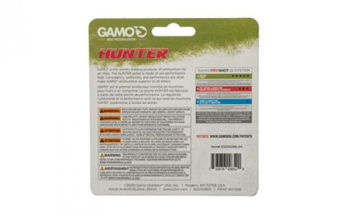 Gamo Gamo Hunter, Pellets, .22 Pellet, Round Nose, Tin, 250 Count 6320525BL54