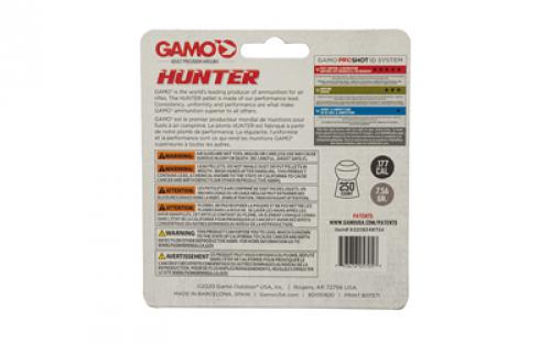 Gamo Gamo Hunter, Pellets, .177 Pellet, Round Nose, Tin, 250 Count 6320824BT54