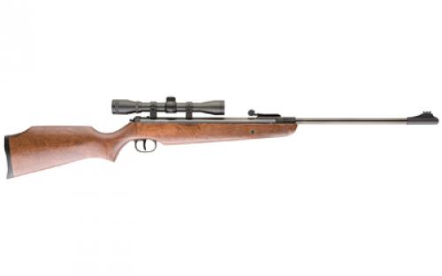 Umarex Air Hawk, .177 Pellet, 18.7" Barrel, Blue Finish, Wood Stock, w/4x32 Scope, Single Shot, 1000 Feet Per Second 2244001